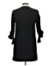 Milly 100% Polyester Black 3/4 Sleeve Top Size 14 - photo 2