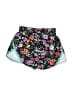 Under Armour 100% Polyester Floral Black Athletic Shorts Size 4T - photo 2