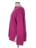 Gap 100% Cotton Solid Purple Pullover Sweater Size XL - photo 5