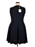 White Mark Solid Black Casual Dress Size 3XL - photo 2
