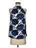Splendid Blue Sleeveless Blouse Size S - photo 1