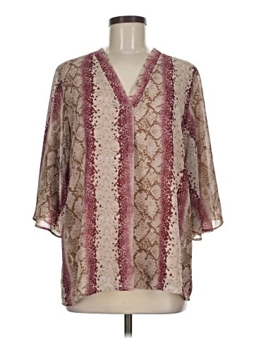 Entro 3/4 Sleeve Blouse (view 1)