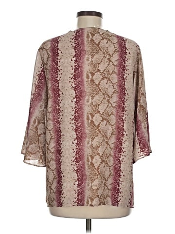 Entro 3/4 Sleeve Blouse (view 2)