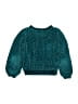 Lands' End 100% Polyester Tweed Teal Pullover Sweater Size S (kids) - photo 2