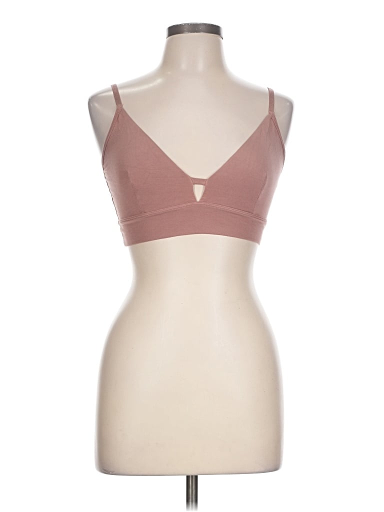 Pre-owned Hanes Sports Bra In Brown