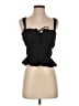 Forever New Black Sleeveless Blouse Size 2 - photo 1