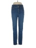 Ann Taylor Solid Blue Jeans Size 10 - photo 1