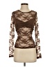 Timing Brown Long Sleeve Top Size S - photo 1