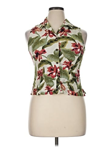 Tori Richard Sleeveless Blouse (view 1)