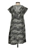Elan Camo Gray Casual Dress Size S - photo 2