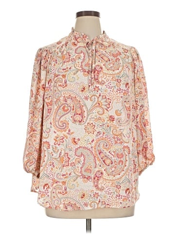 Carolina Belle 3/4 Sleeve Blouse (view 1)