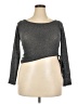 Lydia Metallic Gray Pullover Sweater Size S (estimated) - photo 1