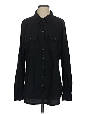 Converse One Star Long Sleeve Button-Down Shirt (view 1)