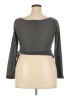 Lydia Metallic Gray Pullover Sweater Size S (estimated) - photo 2