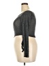 Lydia Metallic Gray Pullover Sweater Size S (estimated) - photo 5