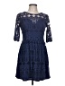 Fab'rik 100% Polyester Blue Cocktail Dress Size L - photo 1