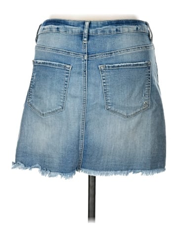 Indigo Rein Denim Skirt (view 2)