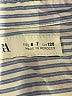 Zara Stripes Blue Long Sleeve Button-Down Shirt Size 6 - 7 - photo 3