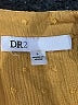 DR2 100% Rayon Yellow Short Sleeve Blouse Size L - photo 7