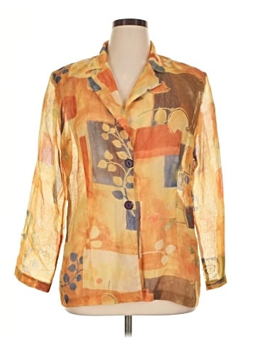 Anna Long Sleeve Blouse (view 1)