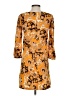 Forever Paisley Orange Casual Dress Size S - photo 2