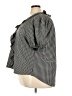 Cato Checkered-gingham Black Short Sleeve Blouse Size 26 - 28 - photo 5
