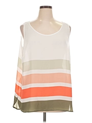 Liz Claiborne Sleeveless T-Shirt (view 1)