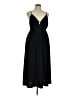 A New Day 100% Polyester Solid Black Cocktail Dress Size XL - photo 1
