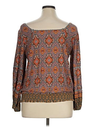Democracy Long Sleeve Blouse (view 2)