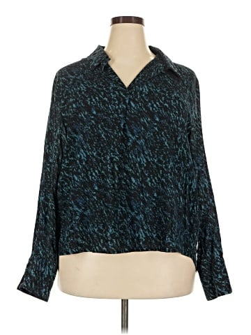 Halogen Long Sleeve Blouse (view 1)