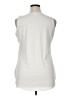 Studio Y Ivory Sleeveless T-Shirt Size XL - photo 2