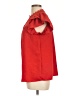 Unbranded 100% Polyester Red Short Sleeve Blouse Size L - photo 5