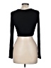 Highlights Black Long Sleeve Top Size M - photo 2