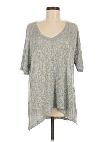 Soft Surroundings 3/4 Sleeve Top (view 1)