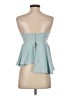 Zara Teal Sleeveless Blouse Size S - photo 2