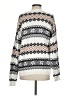 Hollister 100% Cotton Chevron-herringbone White Pullover Sweater Size XS - photo 2