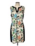 Aryeh Graphic Ivory Casual Dress Size L - photo 1