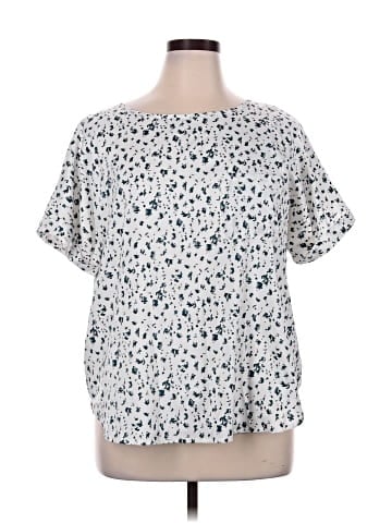 The Main Street Exchange Short Sleeve Blouse (view 1)