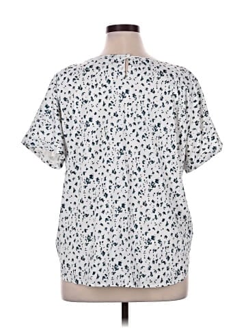 The Main Street Exchange Short Sleeve Blouse (view 2)