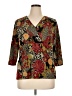 East5th Brown 3/4 Sleeve Blouse Size 1X - photo 1