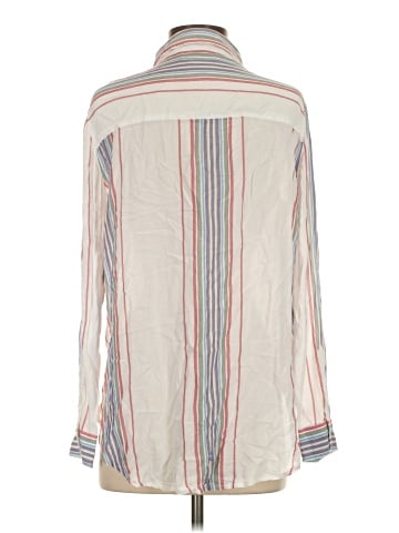 American Eagle Outfitters Long Sleeve Button-Down Shirt (view 2)