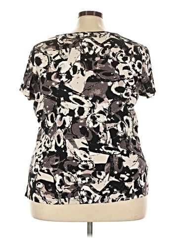 Daisy Fuentes Short Sleeve Blouse (view 2)