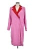 Bar III 100% Polyester Pink Coat Size M - photo 1