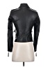 Joie 100% Leather Black Leather Jacket Size XXS - photo 2