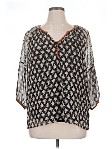 Papillon 3/4 Sleeve Blouse (view 1)