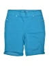 Chico's Solid Blue Shorts Size Med (1.5) - photo 1
