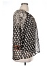 Papillon 100% Polyester Gray 3/4 Sleeve Blouse Size XL - photo 4