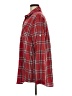Pulse Plaid Red Long Sleeve Blouse Size M - photo 5