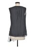 Cynthia Steffe 100% Silk Gray Sleeveless Silk Top Size M - photo 2