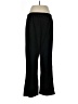 Faded Glory 100% Polyester Solid Black Casual Pants Size L - photo 2